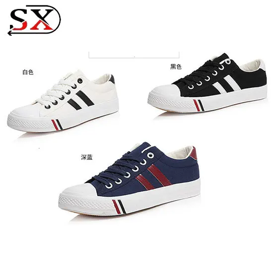 Woman Shoes 2023 New Design Fashion Wholesale White Woman Casual Canvas Shoe