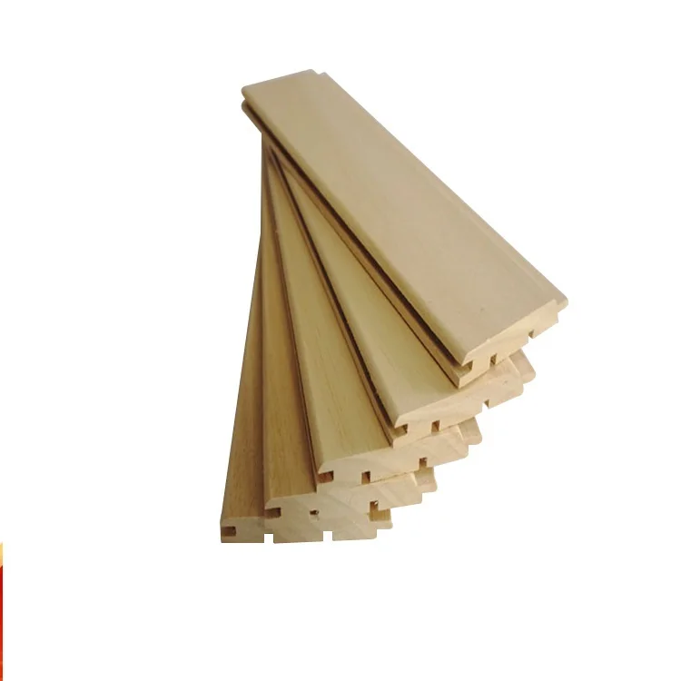 Hesperu high quality Abachi sauna room wallboard, bench board and floor board