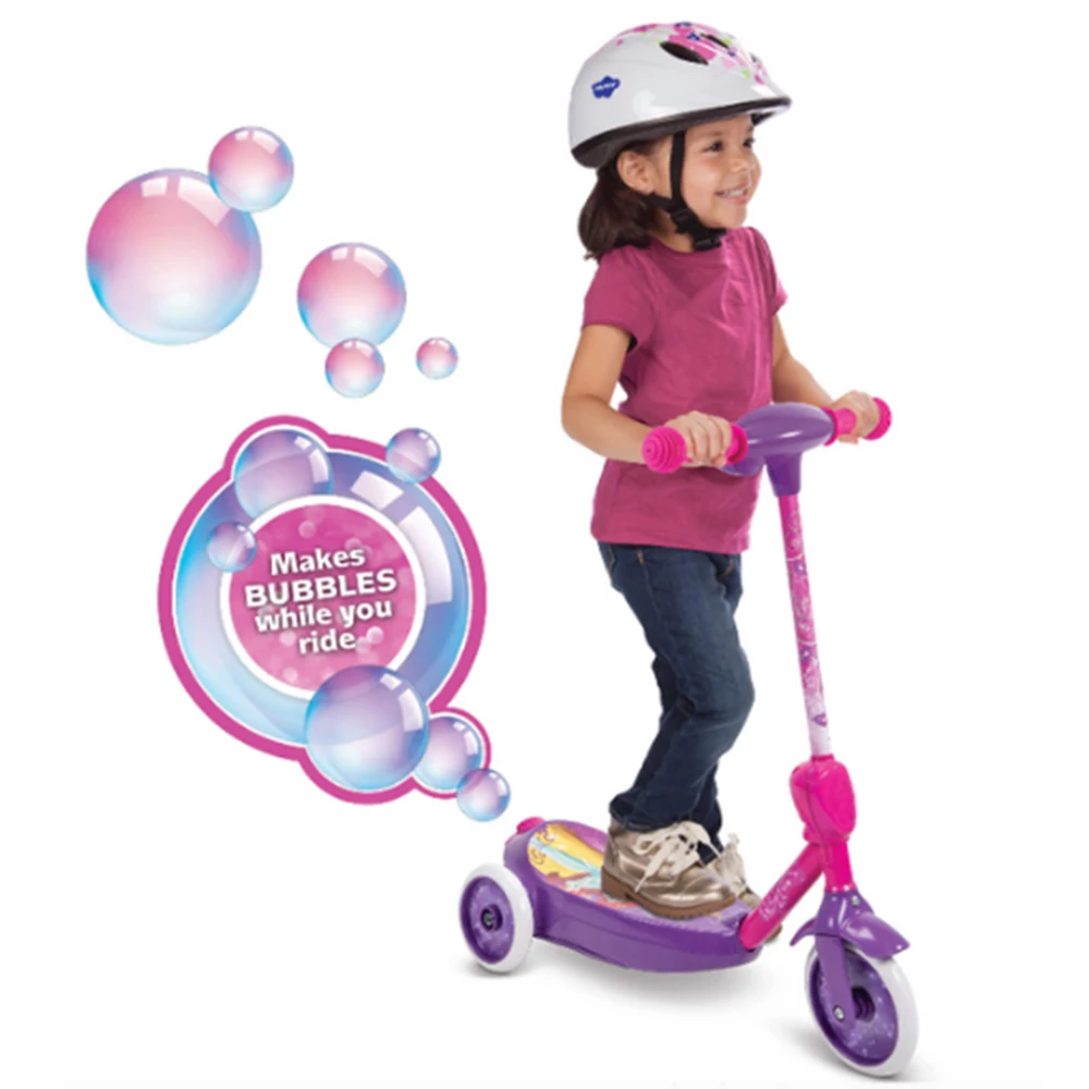 2022 Best Wholesale Many Function Electric Children Scooter Kids Bubble E scooter