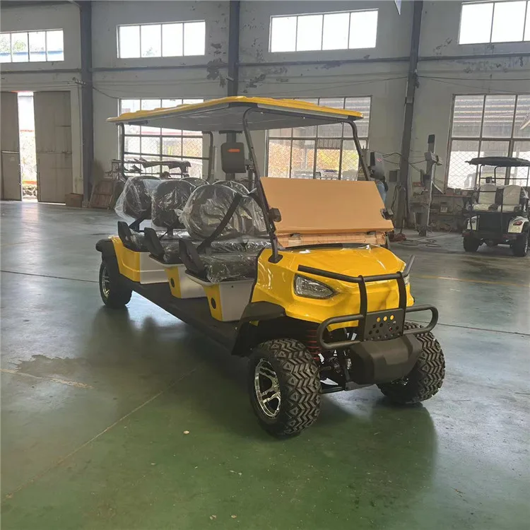Chinese Supplier High Quality Golf Cart 6 Seats Buggy Car Electric Golf Carts