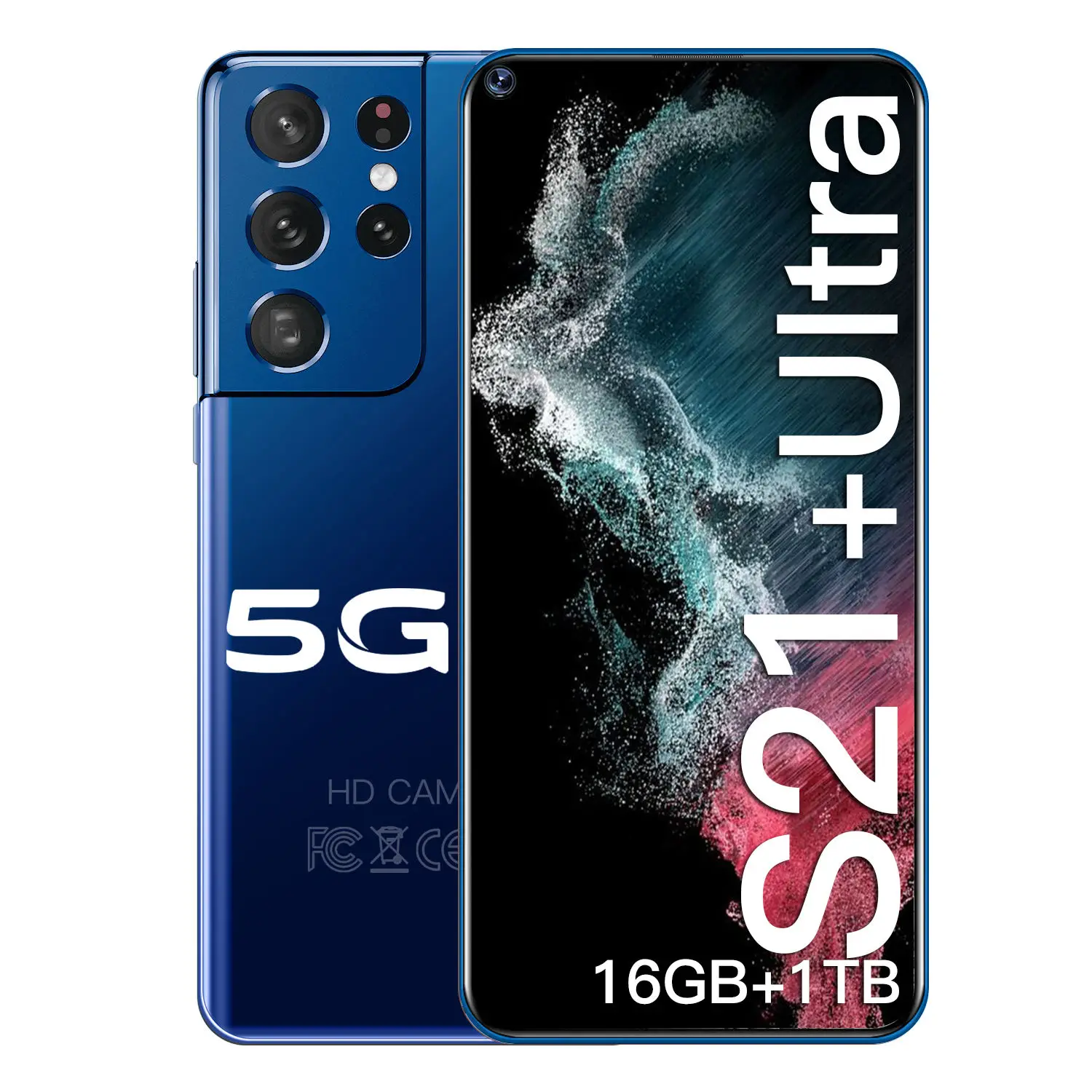 2022 New Global version Galaxy S21 Ultra 5g Phone 7.3 Inch 16gb + 1tb Android Smartphone Android 12.0 Mobile Phones