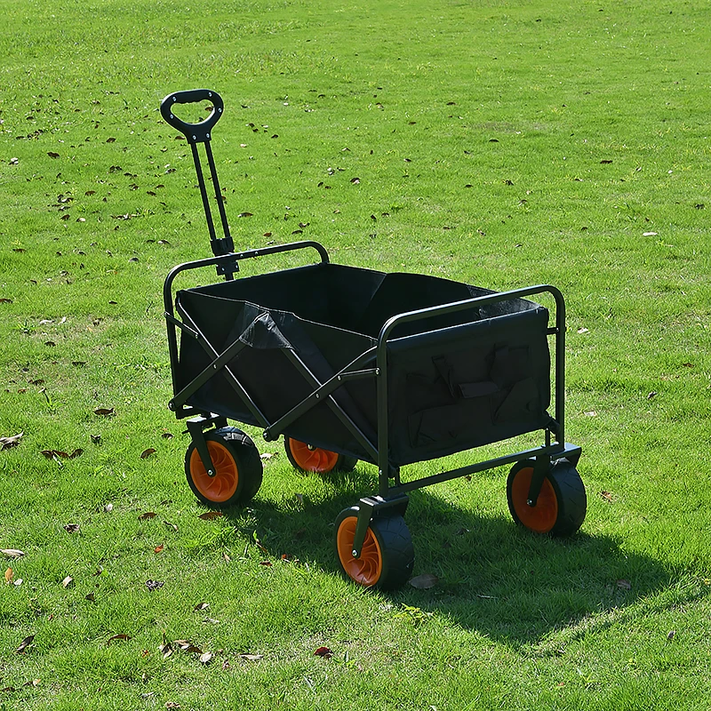 High Quality Folding Wagon with 4 Wheels Low MOQ Quick Delivery Omni-directional wheel
