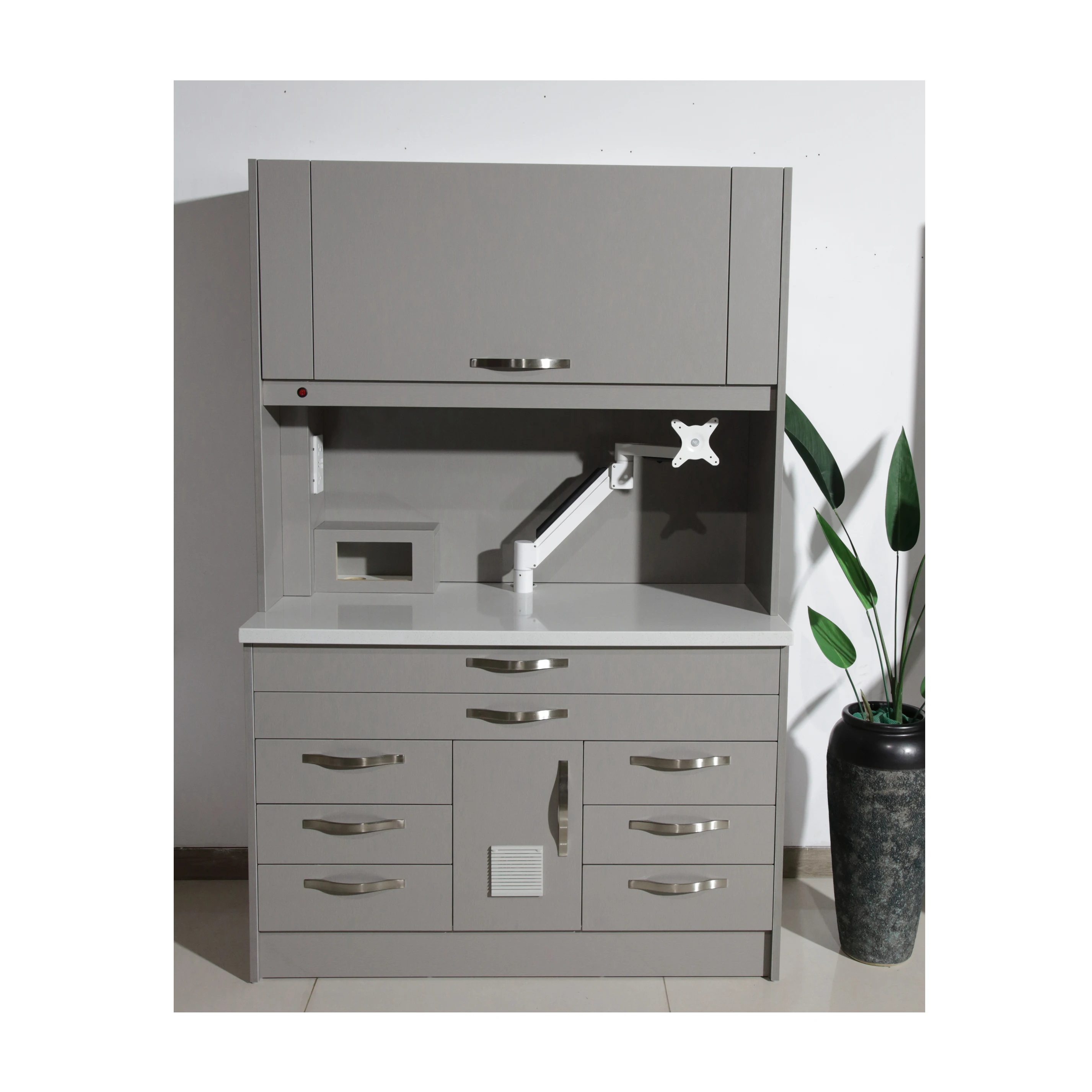 Free design customized popular in American dental cabinet heavy dental cabinetry furniture with sink