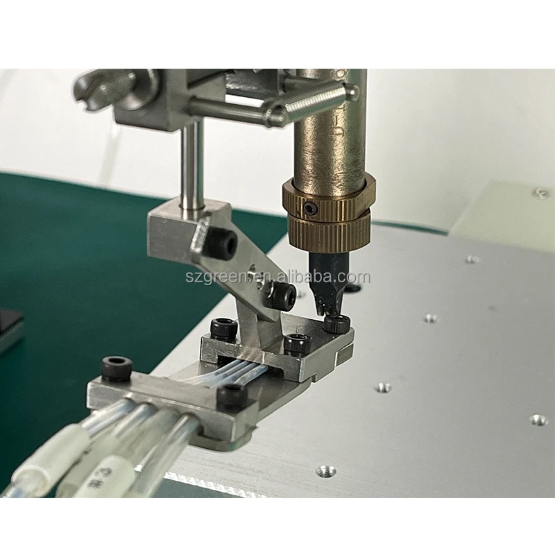 Green Cheapest Price Strong Factory Desktop PC Type Soldering Machine SI10R-S4 Semi Auto PCB LED SMT Welding Soldering Robot
