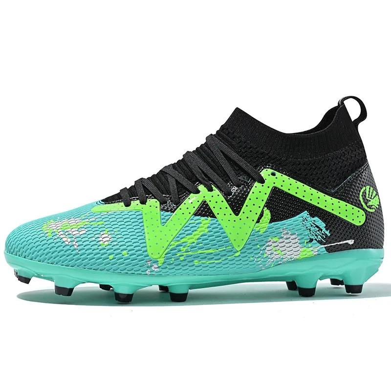 Custom Hot Selling New Football Shoes Broken Spikes Artificial Turf Men American Soccer Cleats Football Boots Soccer Shoes