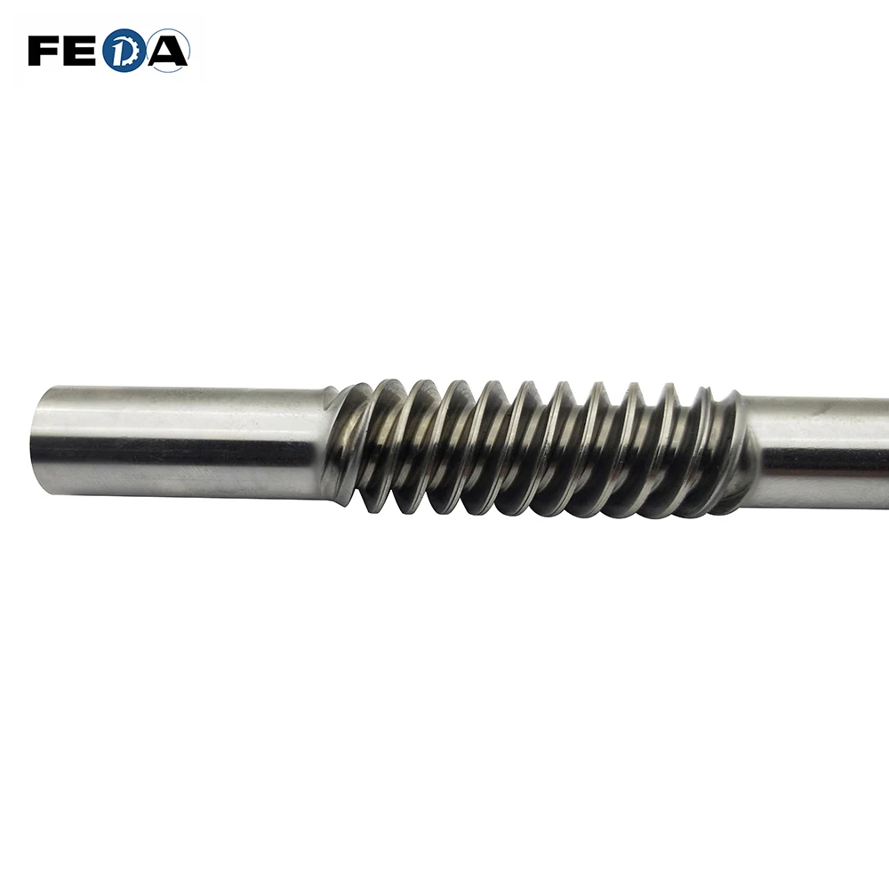 FEDA rebar thread rolling machine rack bolt screw making machine