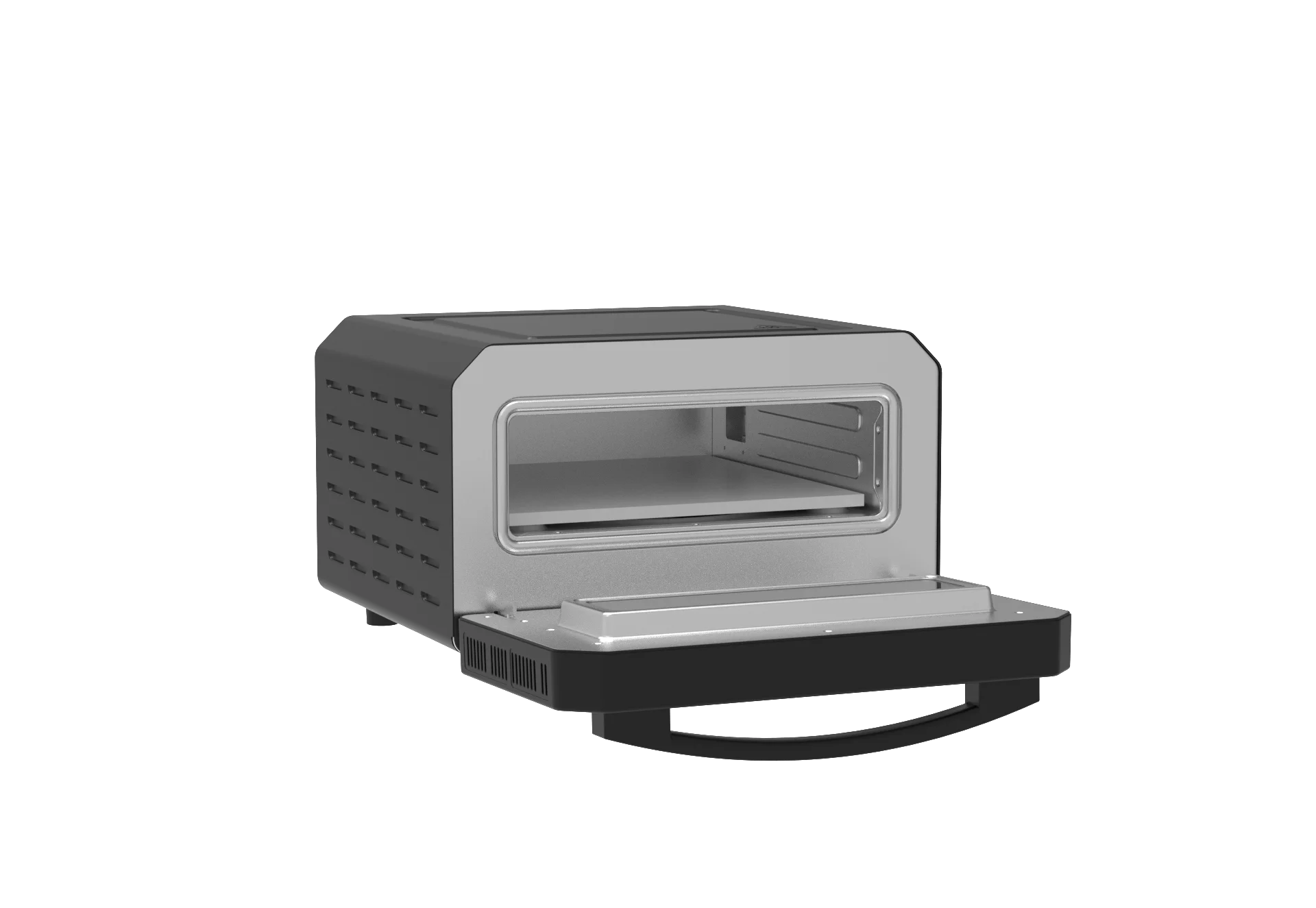 JG2-12P3 Metal 12 inches Premium Pizza Stone 400 degrees Celsius mechanical control kitchen indoor electric Pizza oven