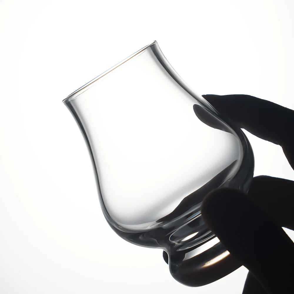 Handcrafted Good Bourbon Whisky Crystal Glass Snifter Shot Glass for Whiskey Smell Tasting Cognac Brandy