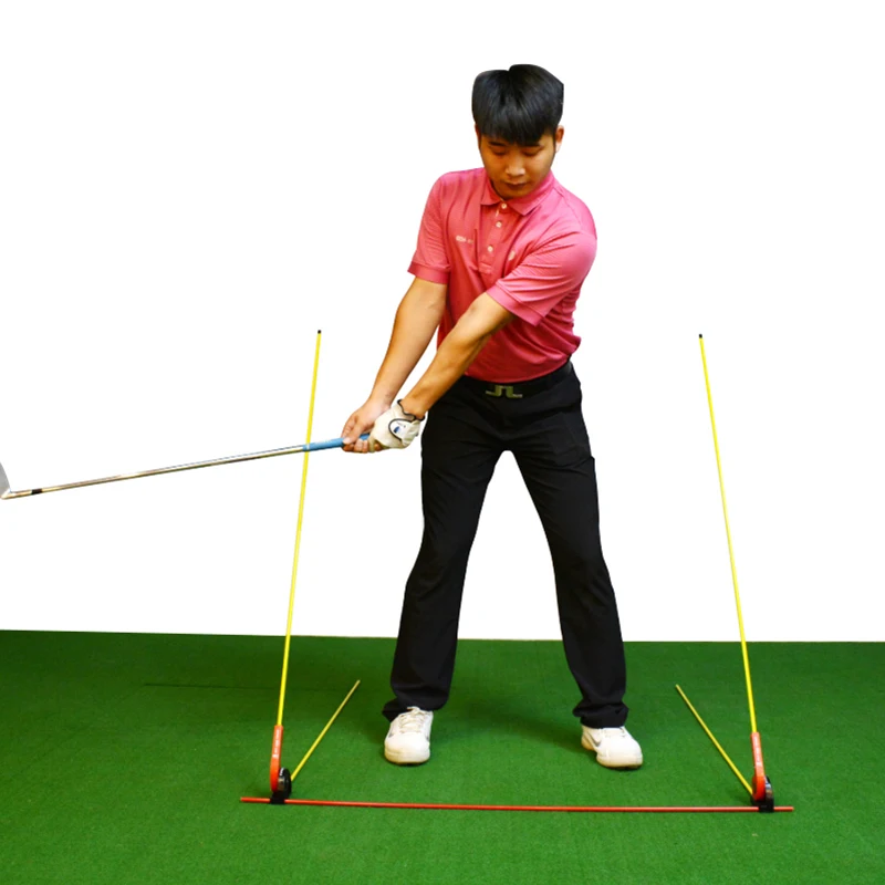 Golf Swing Trainer Multifunction Posture Corrector Golf Swing Plane Training Aid Swing Putter Combination Practice Beginner Aids