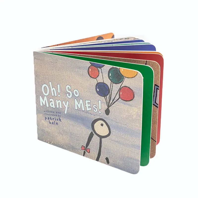 Custom Printed Colorful Children Story  For Babies Cardboard Story Books On Demand