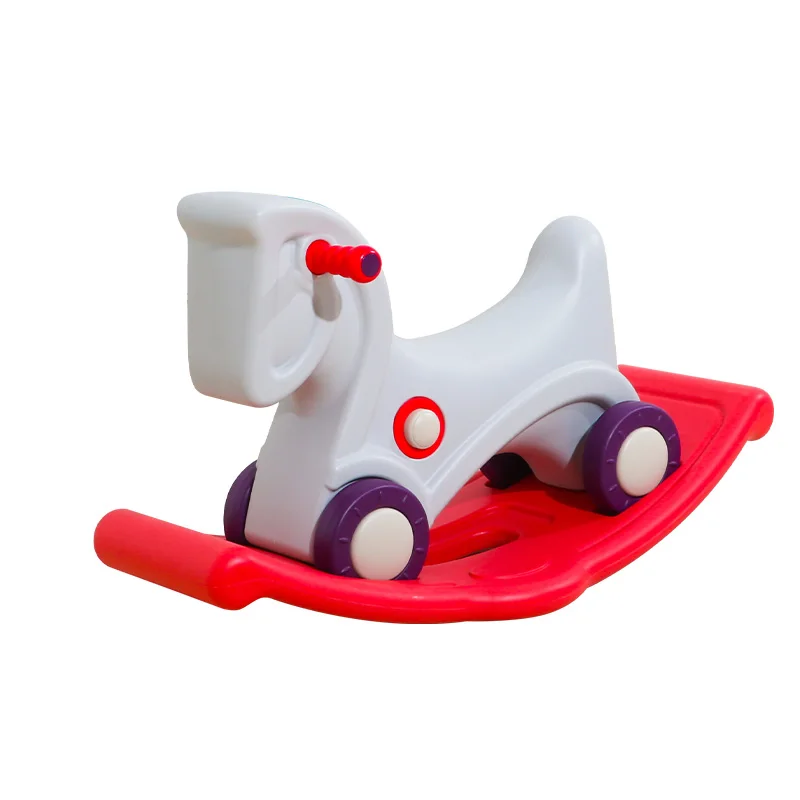 Indoor equipment rocking horse plastic rocking horse for children rocking horse kids