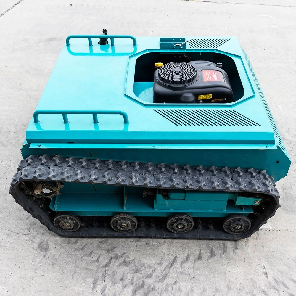 22HP Mini Lawn Mower Cheap Price Cordless Crawler Remote Control Portable Mower