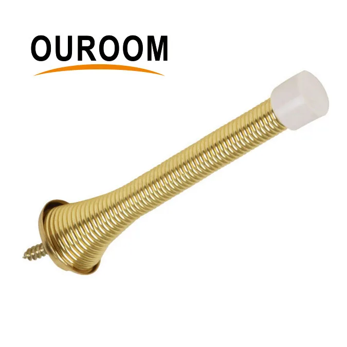 Wholesale White Modern Door Stops Security Home Steel Spring Door Stopper Door Stop
