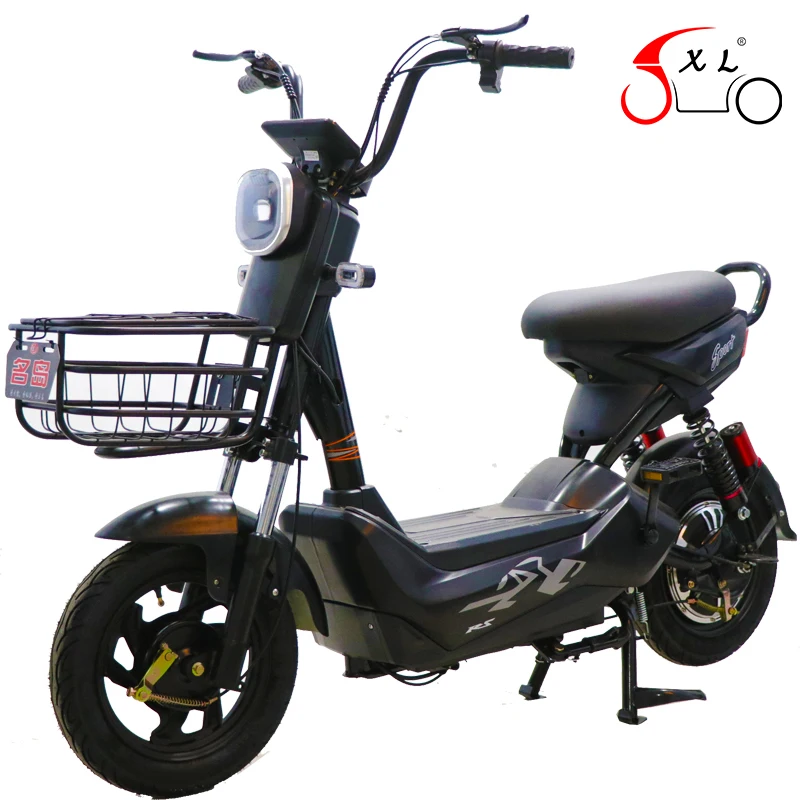 350w 48v 12ah Bicicleta Eletrica Lithium Battery E Bike City Steel Frame/ Alloy Frame Electric Bicycle