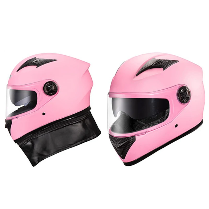 New Double Motorcycle Helmet Off Road Bike Motocicleta Casco Motocross Protective Safe Crash Helmet