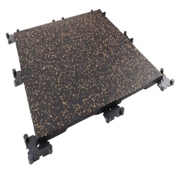 EDPM Commercial Rubber Mats With Joining Buckles for commercial-grade gym mats