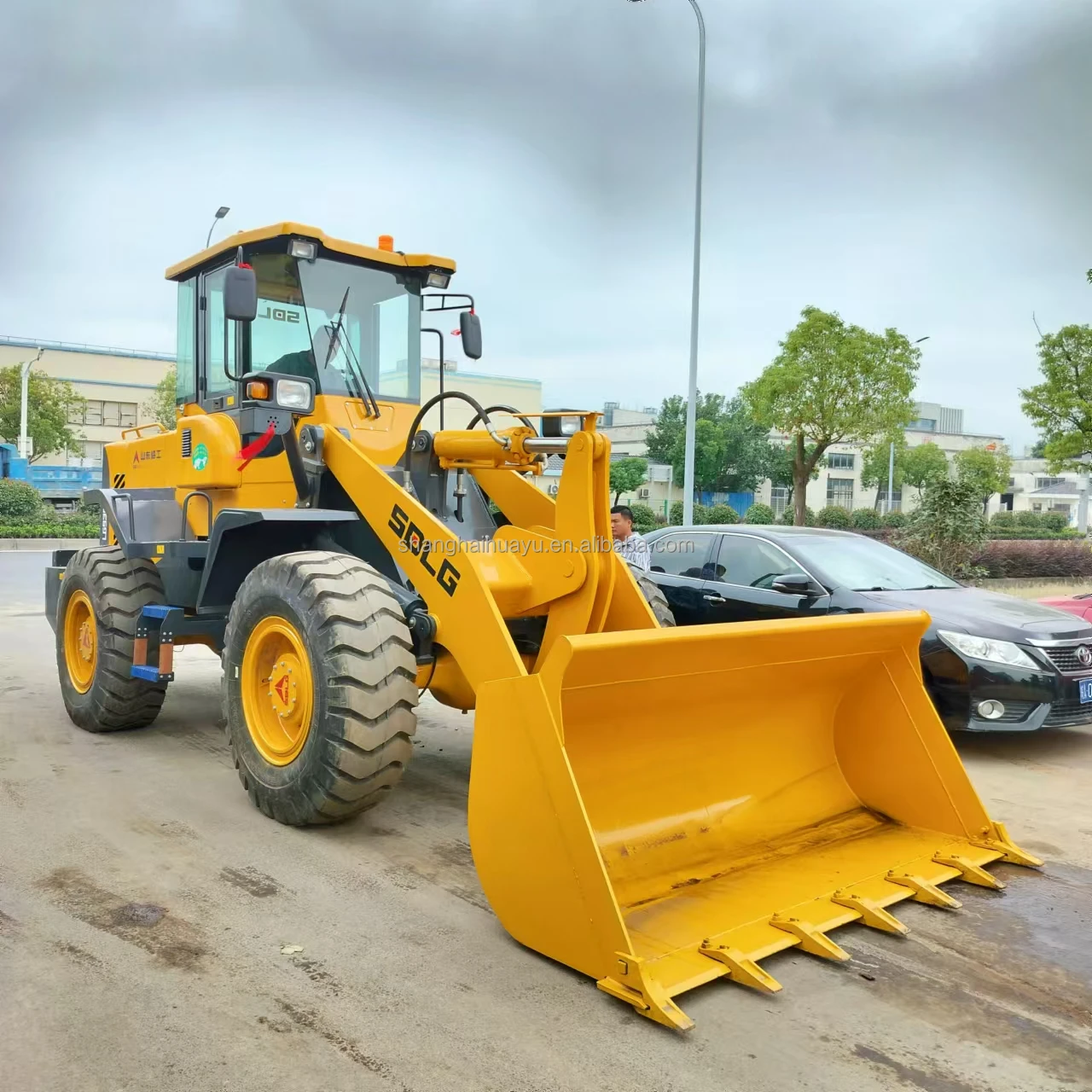 Подержанный китайский колесный погрузчик Linggong sdlg 956f 5 тонн LG956l подержанный SDLG LG956L