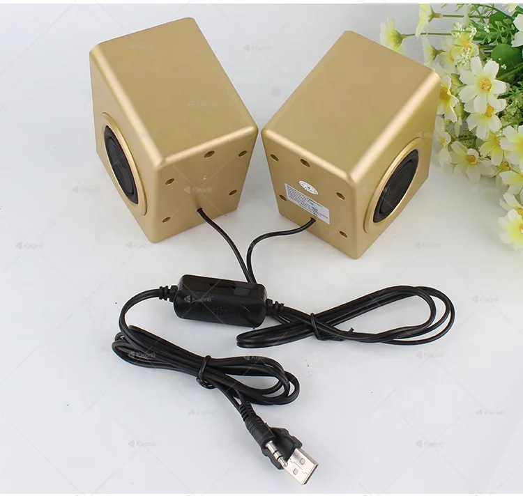 Adjustable volume control USB 2.0 T-007 sound speaker 2.5 inch woofer full range speaker
