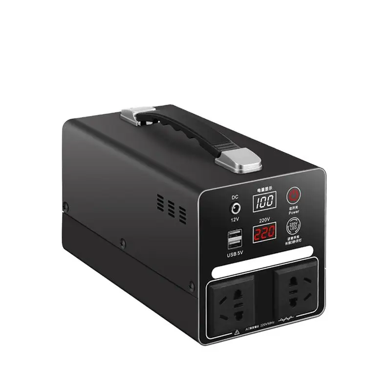 220V Portable Home Power Station for Self-Driving, Camping, and Live Streaming with Outdoor Power Supply Equipment