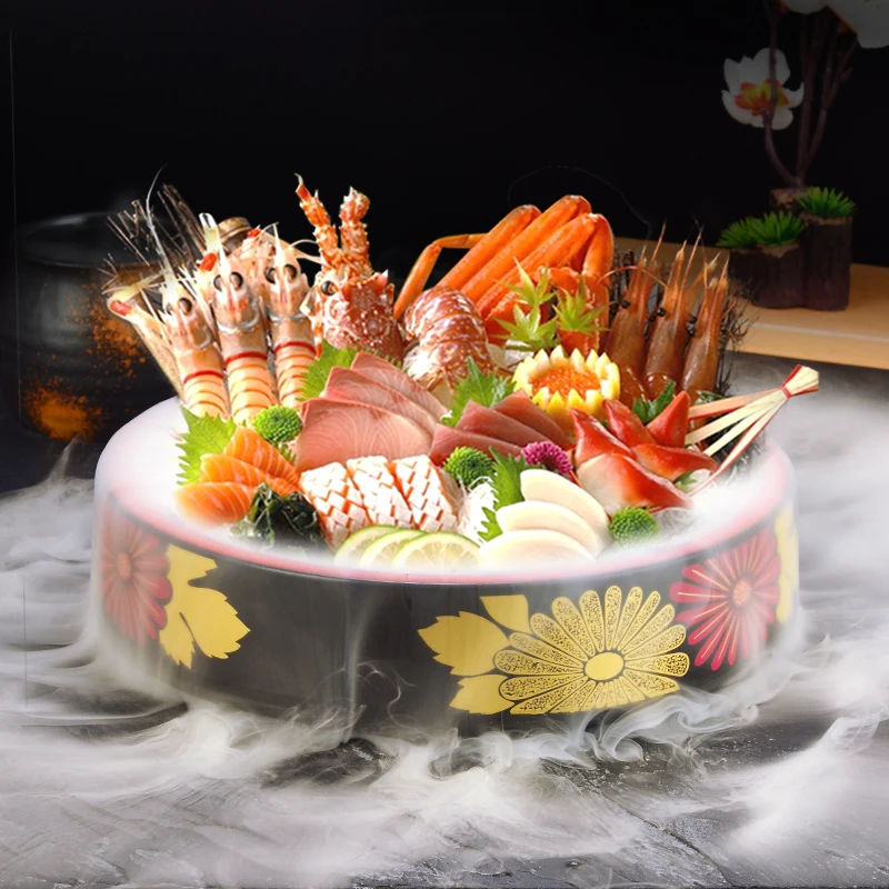 Japanese restaurant special sushi plate high quality sashimi special plate