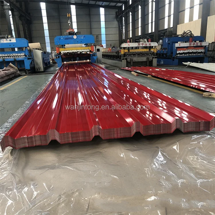 China supplier color coated aluminum corrugated sheet for roof not rust heat insulation low price