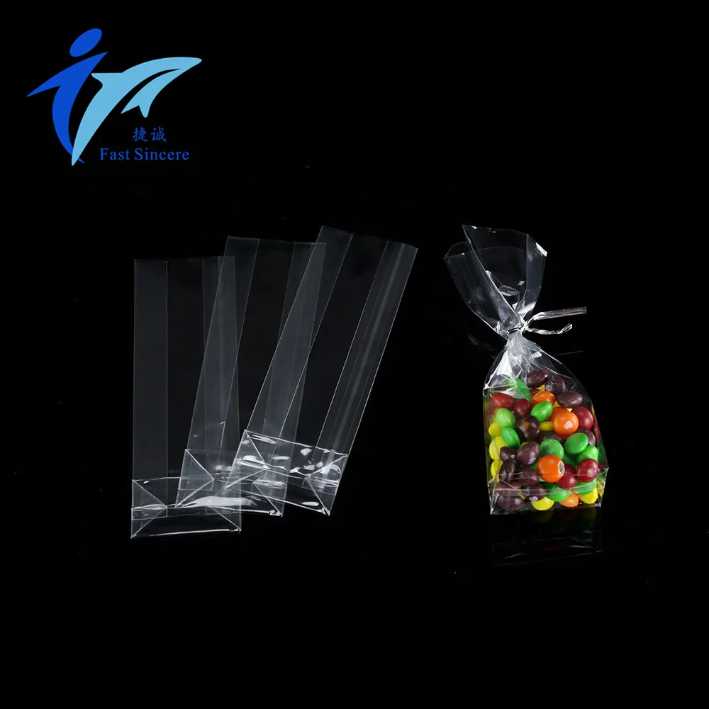 Clear Block Bottom Cellophane Gift Bags