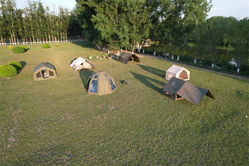 Inflatable Automatic Waterproof Tent for Camping