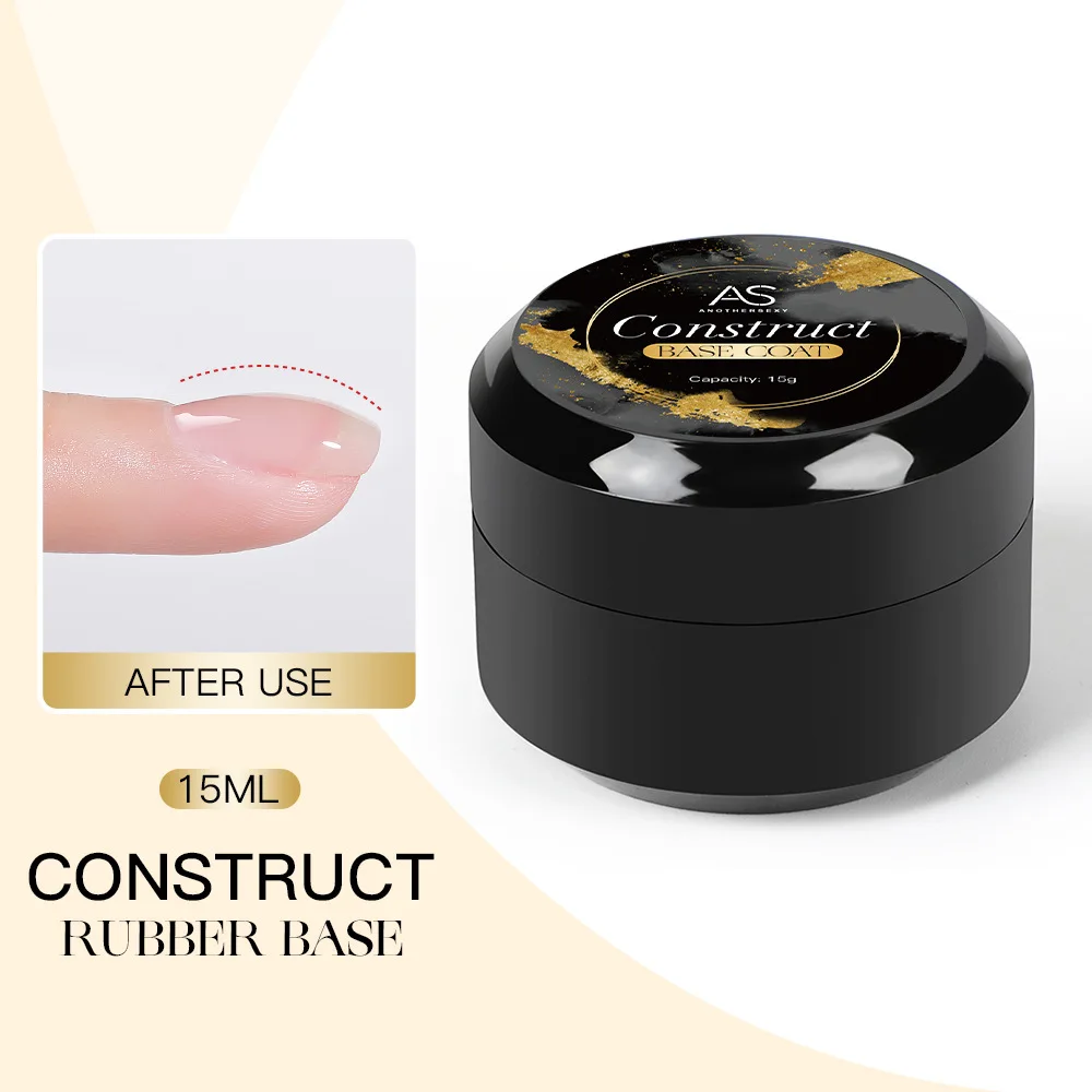 Hot-selling building primer leveling glue plus fixed type two-in-one canned phototherapy 15ml nail polish glue