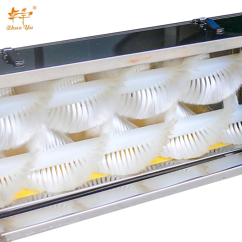 Beekeeping Equipment Horizontal Automatic Honey Bee Brush Electric Bee Sweeper 12v