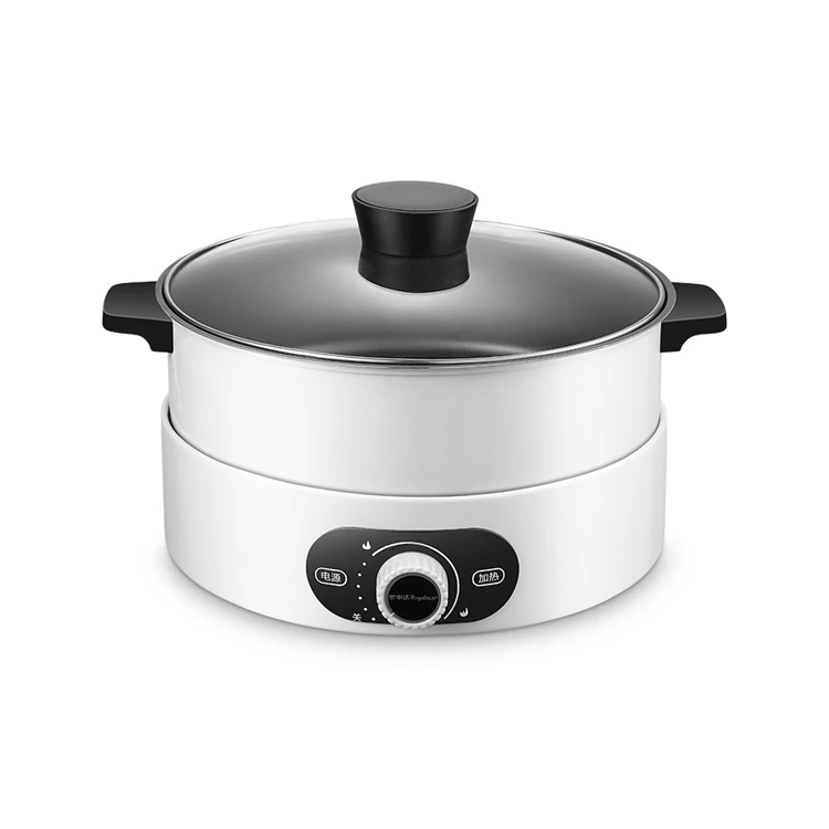 All In One Kitchen Household Steaming Boiling Frying Fried Chafing Dish Cooking Electric Hot Pot Pan