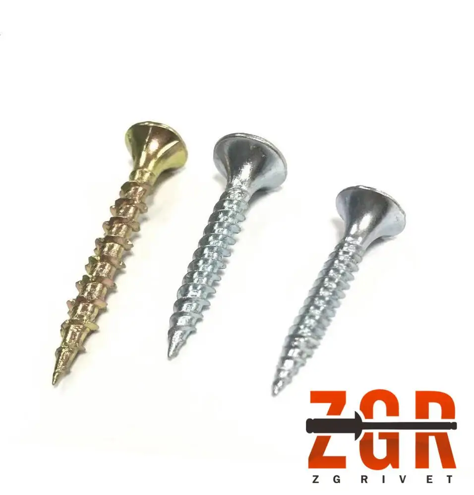 Zinc plated Black Phosphated Drywall Screws  with Bugle Head Factory Price and High Quality