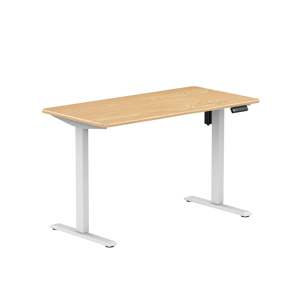 Office Luxury Ergonomic Electric Standing Desk Adjustable Height Black Grey White Computer Stand Up Desk Frame