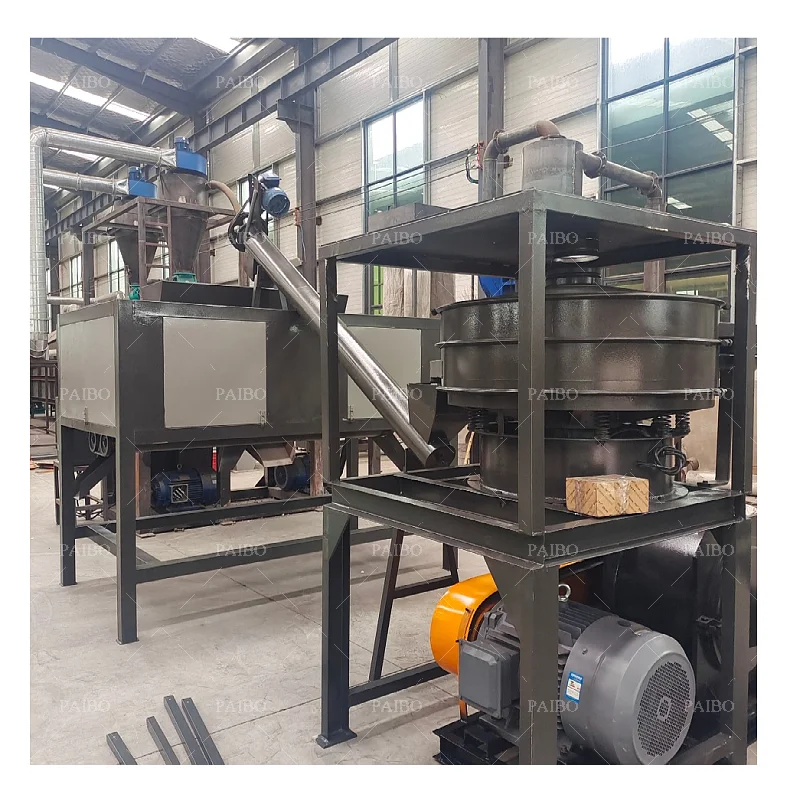 Powerful Automatic Waste Aluminum And Plastic Panel Aluminium Composite Material Recycling Aluminium Plastic Sorting Machine