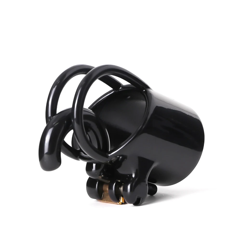 Premium Paint 3D Printed PA Puncture Resin Cock Cage Male Chastity Device With Stealth Lock