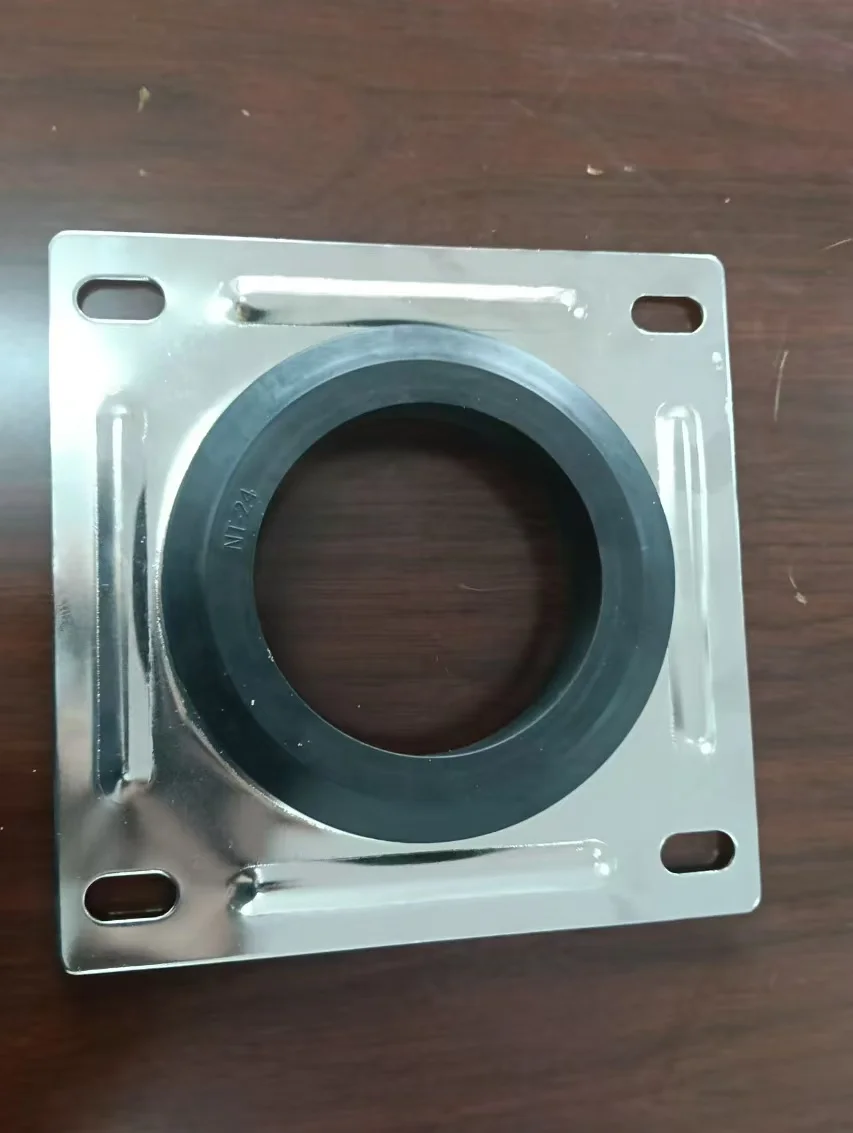 Square Steel Galvanized Truck Trailer Body Parts Floor Tie down Anchor Lashing D Ring with Recessed Pan Fitting