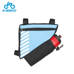 Large Capacity Frame Triangle Waterproof Bicycle Under Tube Bag Cycling Pack Bike Pouch Storage Bag Bike Triangle Bag