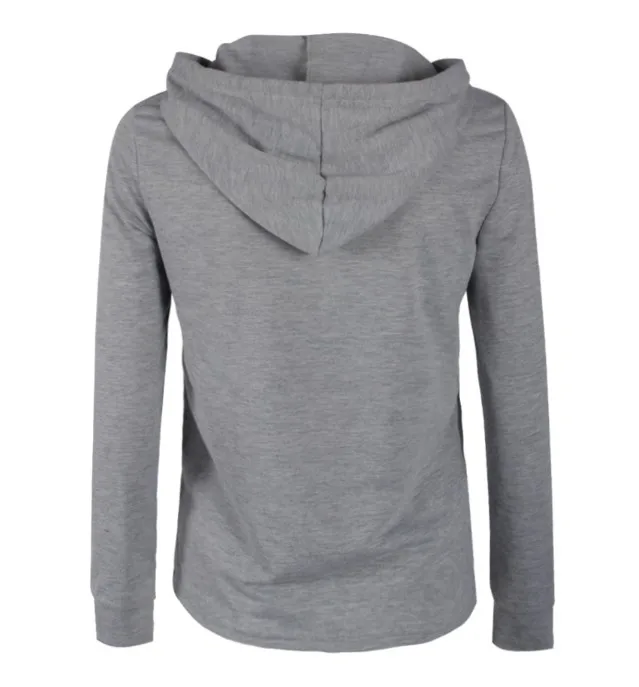 OEM Custom Wholesale Women Hoodies Sweatshirts  Autumn Top Quality Zipper Hoodies Long Sleeves Slim Fit Zipper Hoodie