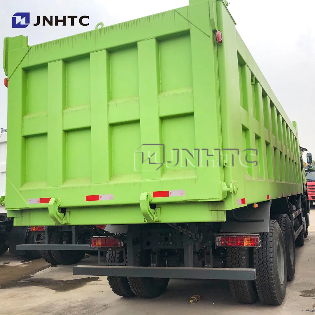 New and Used China Dumper 8X4 371hp 30 Ton 25 cubic Diesel sand transport hydraulic cylinder 12 wheeler Tipper truck