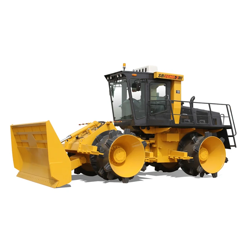 Мощный 26 тонный уплотнитель для отходов SHANTUI SR26MR - 3 продажи