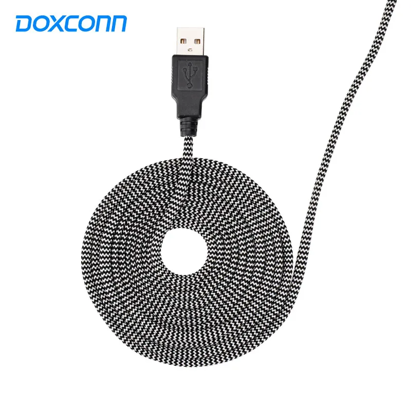 Доксконн заказной USB кабель с нейлоновой оплеткой красочные супер мягкий 550 Паракорд игровой коврик для мыши Razer