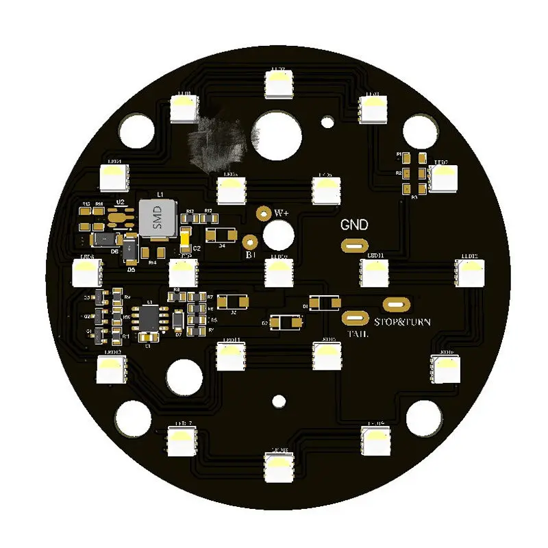 led panel board support customization led lighting modules pcb dob led pcb manufacturers