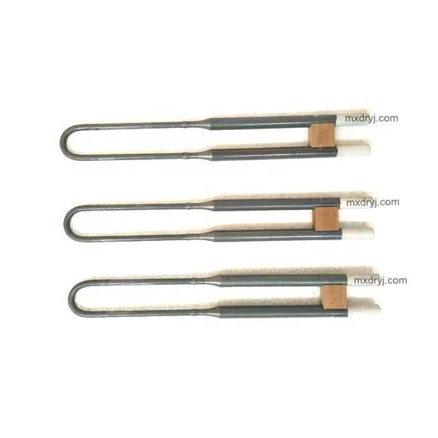 Professional Factory 1700c Spiral shape molybdenum disilicide mosi2 heating element for oven heating element electric