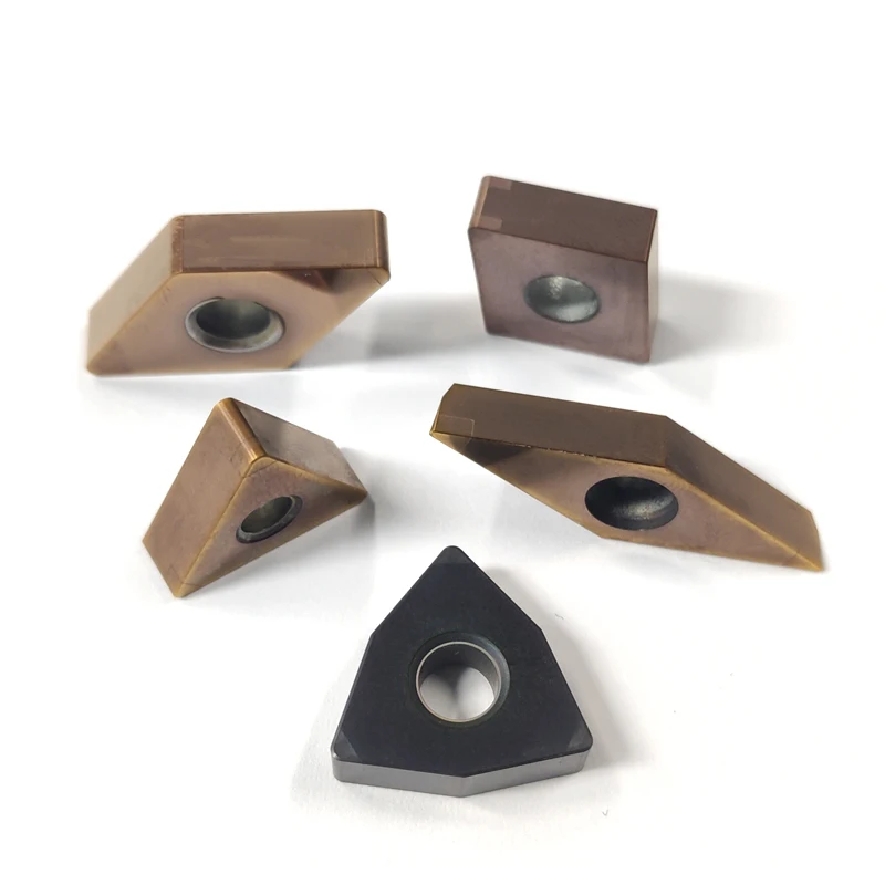 Strong intermittent roughing quenched steel workpiece CBN tool DNGA1504 CNGA WNGA