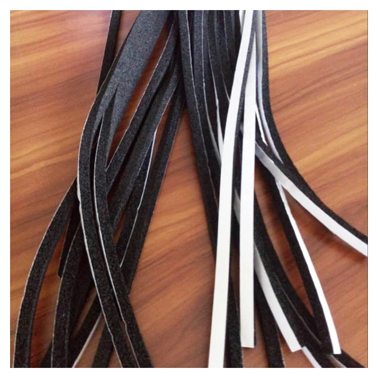 EVA/EPDM/CR/SBR Sponge foam square shape self adhesive rubber foam seal strip