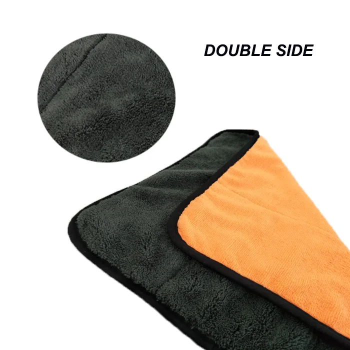coral velvet microfiber towel for car wash 800gsm