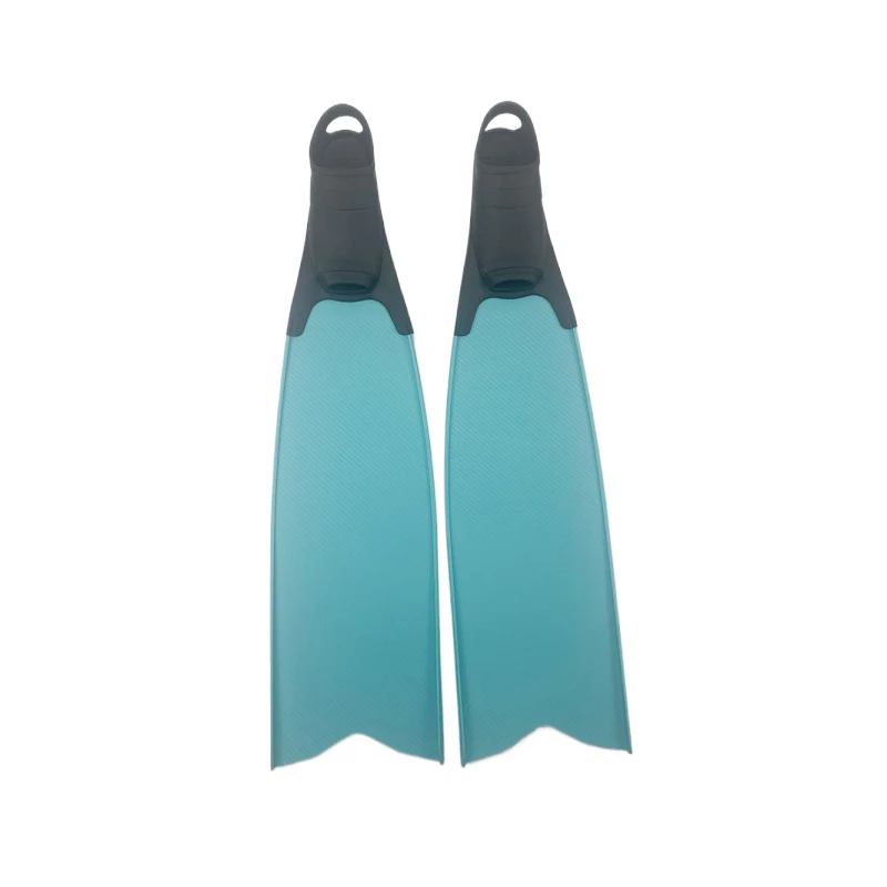 Ocean Fin Foot Pockets custom logo color Professional Adult Carbon Fiber Training Spearfishing Long Diving Freediving Fins