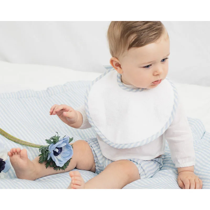 China wholesale bib promotional oem china wholesale bandana baby bib Soft Bibs For Babies