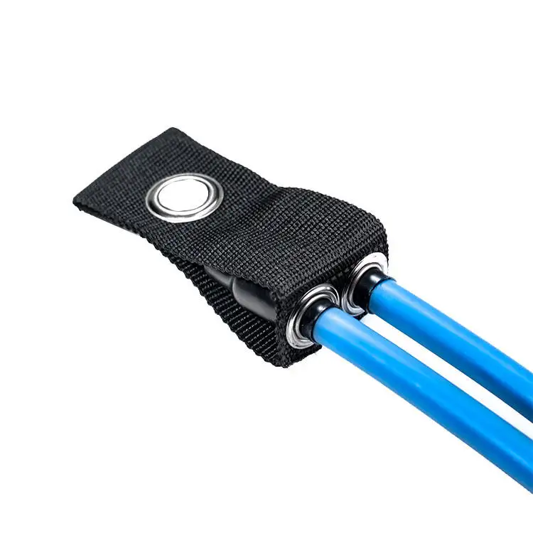 elastic stretch power natural latex Bungee cord jumping rope Outdoor Bungee Cord With Single double Textile Ending Bungee Loop