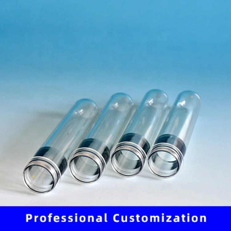 High quality 68g-85g plastic transparent preform bottle oil 32mm neck raw PET preforms for cooking oil pet bottles