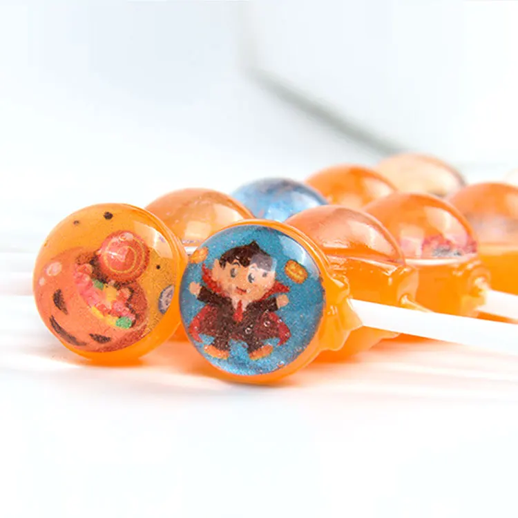 New Style Fruit Flavor Ring Pop Candy High Quality Colorful Cartoon Cute Little Bear Shape Ring Lollipop Candy